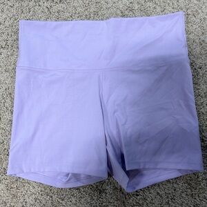 All in Motion Lavender Biker Shorts